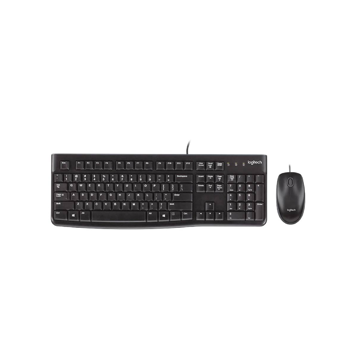 Logitech MK120 Classic Wired Mouse & Keyboard Combo