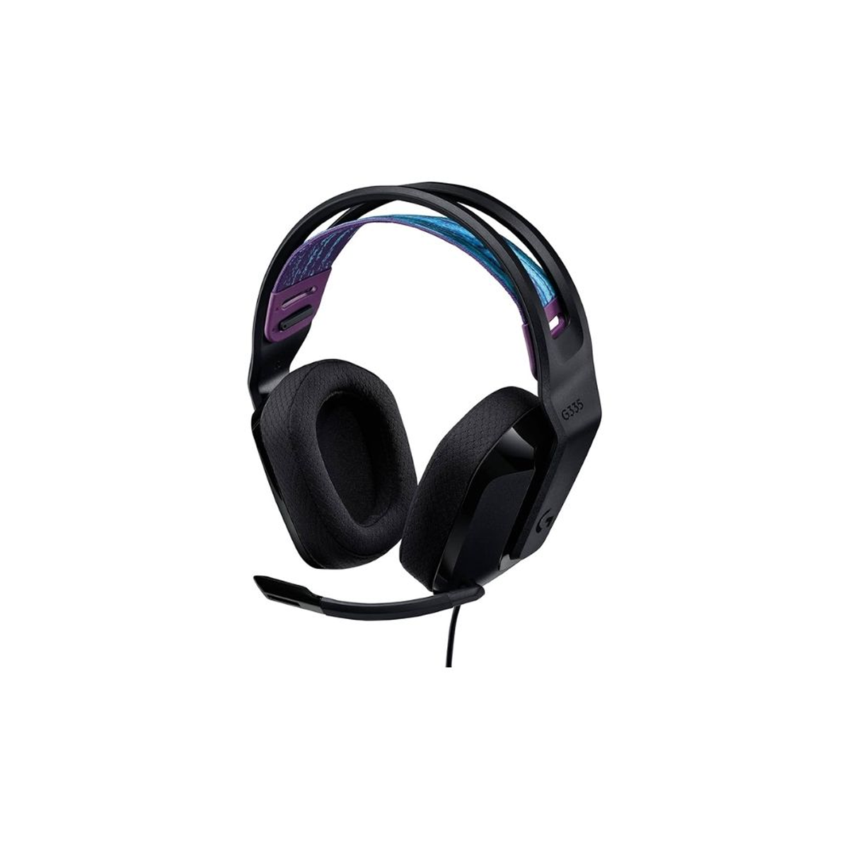 Logitech G335 Wired Gaming Headset | Flip to Mute Microphone